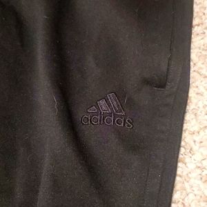 Black Stripe Adidas Jogger Pants Size XS